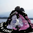 thumbnail image 6 of Yibo Manatee Lover Blanket Flannel Soft and Comfortable Anti-static Bed Sofa Blanket, 6 of 7