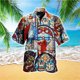 thumbnail image 5 of Dios ama a la gente común Jesús Camisas hawaianas Camisas de playa frescas de moda para hombres y mujeres Camisas florales frescas de verano Ropa, 5 of 5