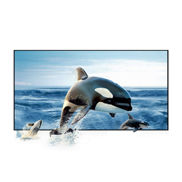 Projector Screen 72inch 84inch 100inch 120inch 130inch Reflective Fabric Projector Projection Screen Enhance Brightness ,Long Lasting