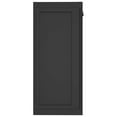 thumbnail image 5 of vidaXL Armoire de Rangement d'Extérieur Noire 97x37x85 cm PP, 5 of 5