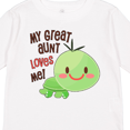 thumbnail image 4 of Inktastic My Great Aunt Loves Me- cute turtle Boys or Girls Long Sleeve Toddler T-Shirt, 4 of 5