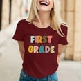 thumbnail image 1 of iTNHFP T-Shirts Femmes T-Shirts Femmes Ensemble Mode Décontractée Imprimé Col Rond Manches Courtes T-Shirt Polyvalent, 1 of 3