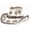 white coffee, variant on Leather Wide Brim Cowboy Western Bush Hat Outback Braided Traveller Hat Sombrero Caps for Dad Women Men Cowgirl