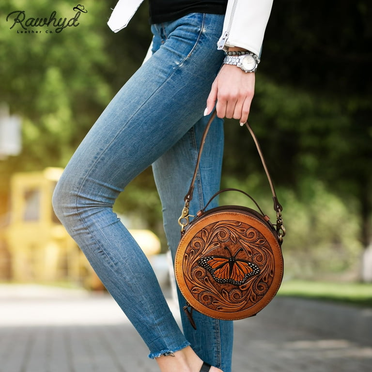Leather butterfly purse hotsell