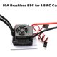 thumbnail image 3 of Esc Controlador de velocidad electrónico ESC sin escobillas 80A XT60 Plug 5.8V 3A BEC para 1/8 RC Car Eccomum Esc, 3 of 7
