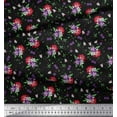 thumbnail image 2 of Soimoi Cotton Duck Fabric Leaves & Floral Artistic Printed Craft Fabric by The Yard 42 Inch Wide, 2 of 3