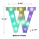 thumbnail image 3 of Letrero luminoso LED con letras y control remoto: 16 colores cambiantes para decoración de paredes de fiestas, bodas y bares en casa., 3 of 6