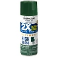 thumbnail image 3 of 6 Pack, Emerald Isle Rust-Oleum American Accents 2X Ultra Cover Hi-Gloss Spray Paint-365055, 12 oz, 3 of 11