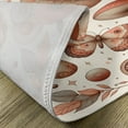thumbnail image 4 of Ambesonne Mandala Place Mats Set of 4, Medieval Witchy Mushrooms, Standard Size, Dark Salmon Eggshell, 4 of 5