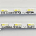 thumbnail image 4 of LED Strips For Samsung 55AU8K BN96-52595A S1A8-550SM0-R0 UA55AU8800 UN55AU8000FXZA UN55AU8000 UN55AU9000 UN55AU8200 GU55AU8079UXZG GU55AU9079UXZG UE55AU9000 UE55AU8040 UE55AU8000 UA55AU9000, 4 of 6