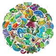 thumbnail image 1 of BEMS-Pegatinas de camaleón para niños, 50 lindas pegatinas de animales para agua, 1 of 5