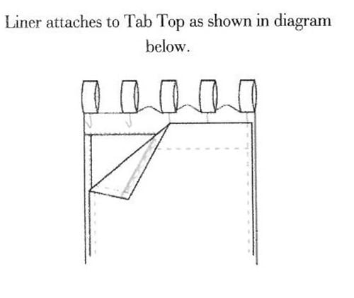 Doublure de rideau Eclipse écoénergétique, ensemble de 2