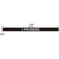 thumbnail image 5 of 5 Pieces Assorted Colours I Promise Silicone Sport Wristband Bracelets Tw, 5 of 5