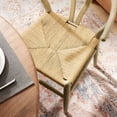 thumbnail image 4 of Modway Amish 32" Wood Dining Accent Chair in Weathered Gray Teak, 4 of 10