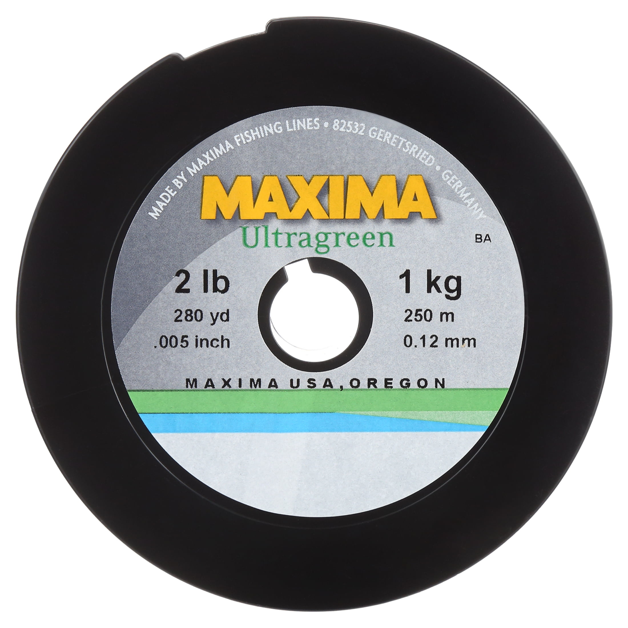 Maxima Monofilament Fishing Line, One Shot Spool, Yellow