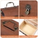 thumbnail image 5 of Caja de tesoro de madera Vorcool Caja de ahorro de dinero Bank Bank Piggy Bank Caja de almacenamiento de madera decorativa con cerradura, 5 of 5