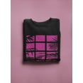 thumbnail image 3 of Palms In Window Look Sweatshirt Women -Image by Shutterstock, Female 3X-Large, 3 of 4