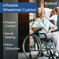 thumbnail image 4 of Proheal 4" Inflatable Wheelchair Seat Air Cushion 16 x 16 - Includes Pump, Nylon Cover, and Repair Kit, 4 of 6
