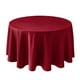 thumbnail image 1 of Mantel Biscaynebay Biscaynebay, tela texturizada, redondo, 108 cm, rojo, 1 of 9
