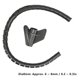 thumbnail image 2 of High quality New type of winding tube plastic wire management tube open type, 2 of 5