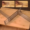 thumbnail image 4 of JIEMUCES Séparateurs de Tiroirs Haute Résistance Longueur Réglable Installation Simple Séparateurs de Tiroirs pour sous-Vêtements Chaussettes Extensibles, 4 of 8