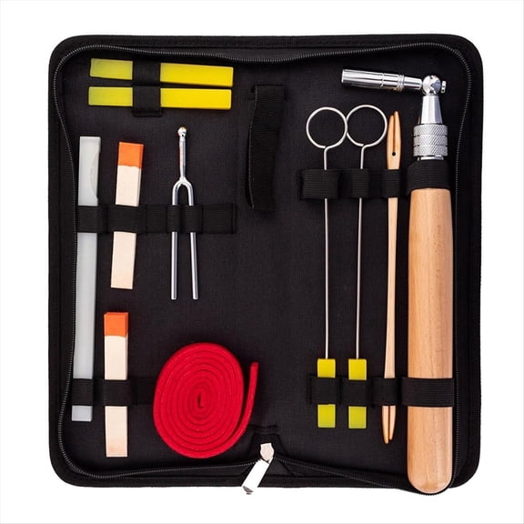 Rollbacks & More Professional Piano Tuning Kit Hammer and Mute 12 PCS