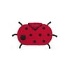 Kidorable Little Girls Red Black Lady Bug Cotton Absorbent Hooded Towel M