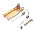 thumbnail image 5 of Unique Bargains 2'' Metal Replacement Latch Receiver Hitch for Trailer, Zinc Color 2 Pack, 5 of 5