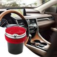 thumbnail image 3 of , , eléctrico, de múltiples aplicaciones, de imitación, decoración vehículo, la adaptaciónción para rojo Yotijar Cenicero de coche, 3 of 10