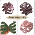 thumbnail image 2 of Hair Clips 4 Pcs 3.14" Large Hair Claw Clips for Women & Girls，claw clips for thick hair and Medium Hair Big Spider Claw Hair Clips Hair Styling Accessories Gifts for Women, 2 of 5