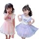 thumbnail image 2 of Nuevo conjunto de dibujos animados para niños verano MyMelody Kuromi camiseta de manga corta de dibujos animados Top Kawaii Anime Sanrios vestido lindo princesa tutú regalo, 2 of 4
