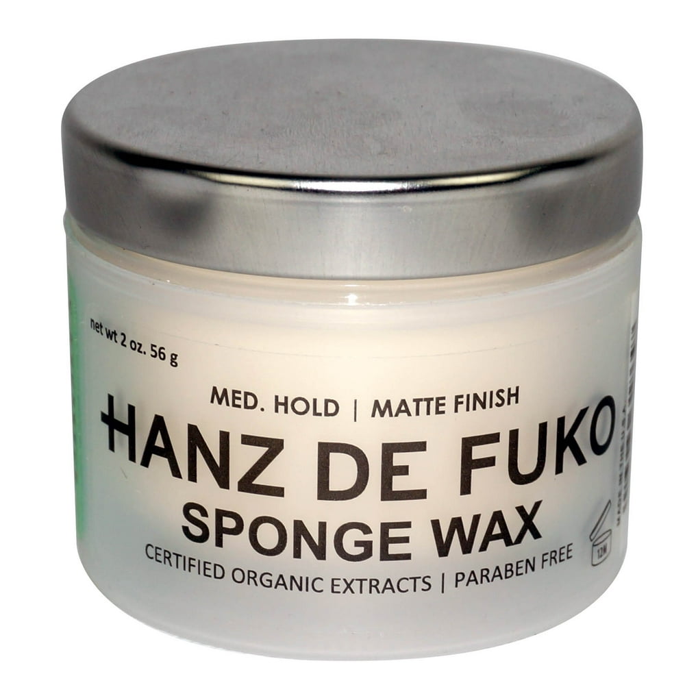 Hanz De Fuko HANZ DE FUKO Sponge Wax Mens Hair Grooming 2oz Medium