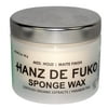 HANZ DE FUKO Sponge Wax Mens Hair Grooming 2oz Medium Hold Matte Finish