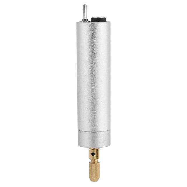 USB Mini Electric Drill DIY Grinding Polishing Engraving Machine Tools Set Silver
