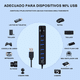 thumbnail image 3 of Adaptador  Bloosom Multipuerto 8 En 1 Usb Hubs Para Macbook / Pc Negro, 3 of 4