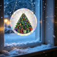 thumbnail image 4 of Gem Christmas Tree DIY Acrylic Puzzle Suncatcher Holiday Window Hanging Decoration - 7.87 Inch C, 4 of 6