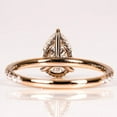 thumbnail image 6 of SOLITAIRE JEWELS 2CT Pear Cut Moissanite Hidden Halo Engagement Ring Solid 14K Yellow Gold, 6 of 6