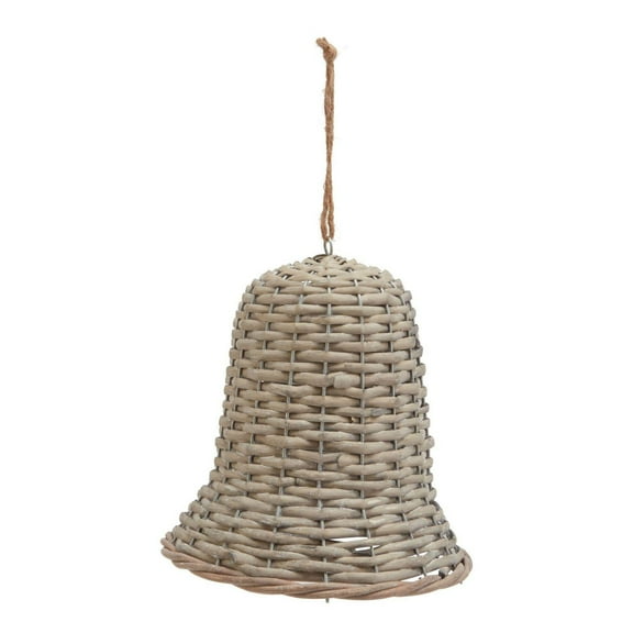 Hill Interiors The Noel Collection Wicker Bell Christmas Decoration