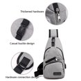 thumbnail image 4 of Clearance! Antqov Crossbody Sling Bag, Lightweight Shoulder Sling Bag for Women Men, Chest Bag Multipurpose Crossbody Mag Men for Travel Gym Sport Supplies, 4 of 6