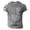 Gray, variant on IAJDKMEK Mens Retro Graphic Short Sleeve T-Shirt - Summer Tops for Men Vintage Print, Mens Shirts Casual for Independence Day, True Classic Tees Men Style,Army Green L