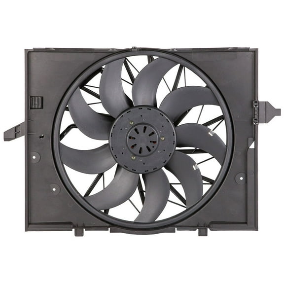 Cooling Fan Assembly For BMW 525i 528i 530i E60 645i E63 E64 750i 750Li E65 - BuyAutoParts