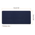 thumbnail image 2 of Uxcell 28"x13" Desk Mat Protector, Felt Dual Side Mouse Pad Writing Mat for Office Home, Blue, 2 of 5