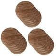 thumbnail image 4 of COOPHYA Unfinished Wood Slices 15Pcs 4In Round Coaster Heat Protection, 4 of 8