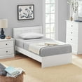 thumbnail image 3 of Sauder Parklane Transitional 4-Drawer Chest, Soft White Finish, 3 of 18