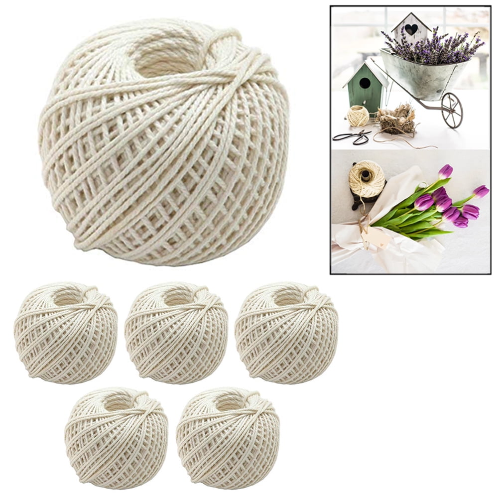 6X Twine String Rope 197 Crafts Arts DIY Gift Wrap Decor Garden 1182 Feet Total