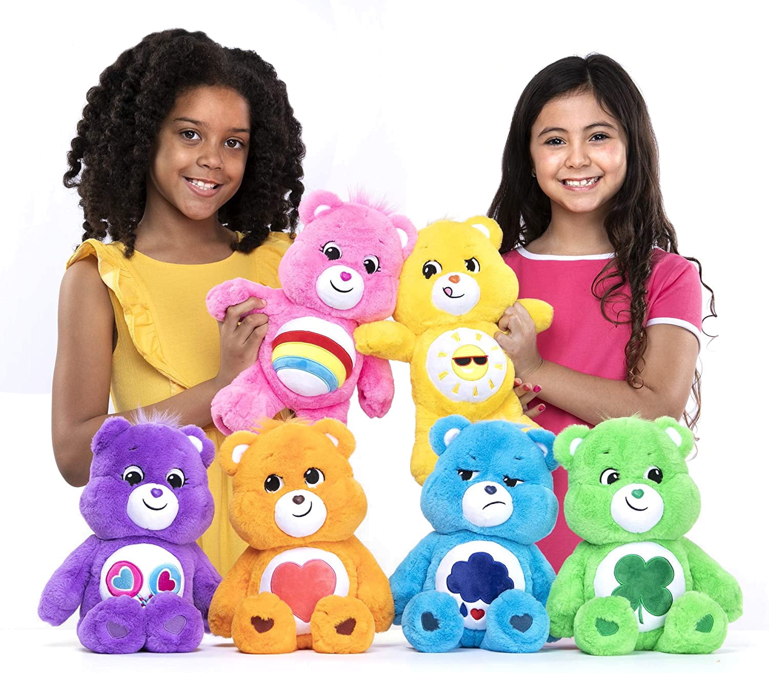 NEW 2020 Care Bears 14" Medium Plush Soft Huggable Material Funshine Bear 