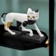 thumbnail image 5 of Escultura de estatuilla de gato Estatuilla De Gato Adorno Decoración Para El Hogar Escaparate Estante Escultura Regalo Blanco Magideal Escultura de estatuilla de gato, 5 of 7