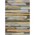 thumbnail image 2 of Addison Rugs Chantille Indoor/Outdoor Contemporary Abstract Chocolate Machine Washable Rectangle Rug, 5' x 7'6", 2 of 8