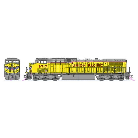 - Kato 17670381 N Union Pacific GE AC4400CW with DCC Diesel Locomotive #6735