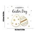 thumbnail image 2 of Easter Decorations Outdoor Clearance Easter Stickers Living Room Dining Room Holiday Ambiance Wall Decoration Wall Stickers, 2 of 6